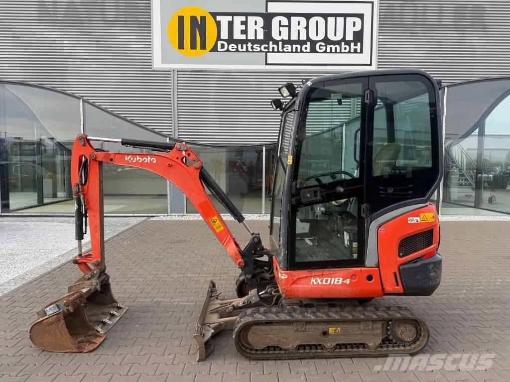 Kubota KX 018-4 Miniescavadeiras