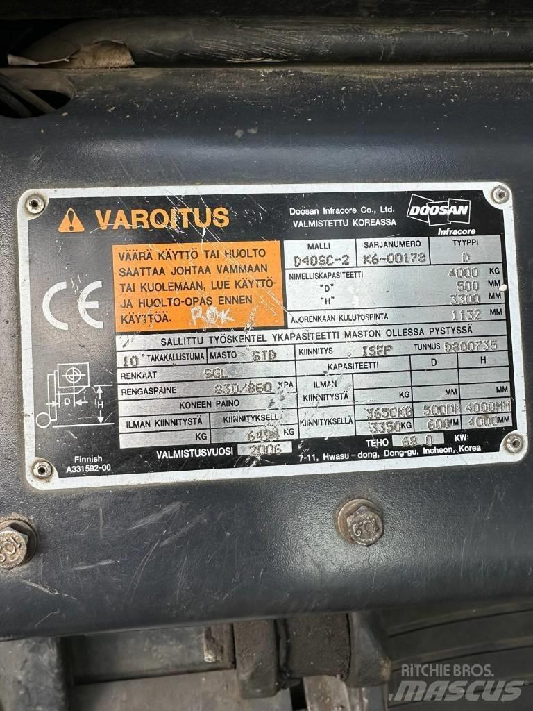 Daewoo D40SC-2 Empilhadores Diesel