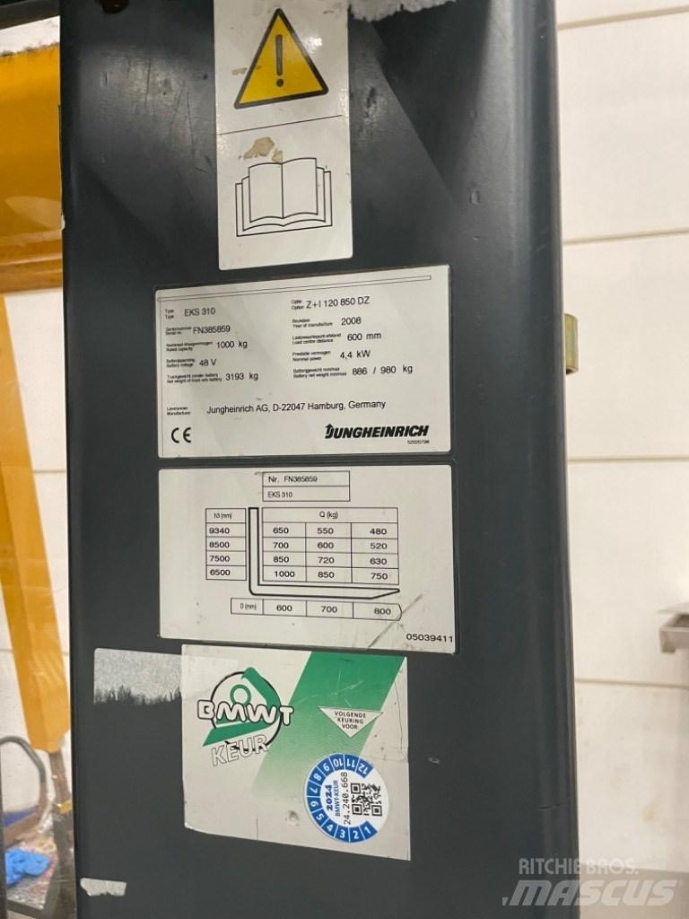 Jungheinrich EKS 310 Preparadoras de encomendas de alta elevação