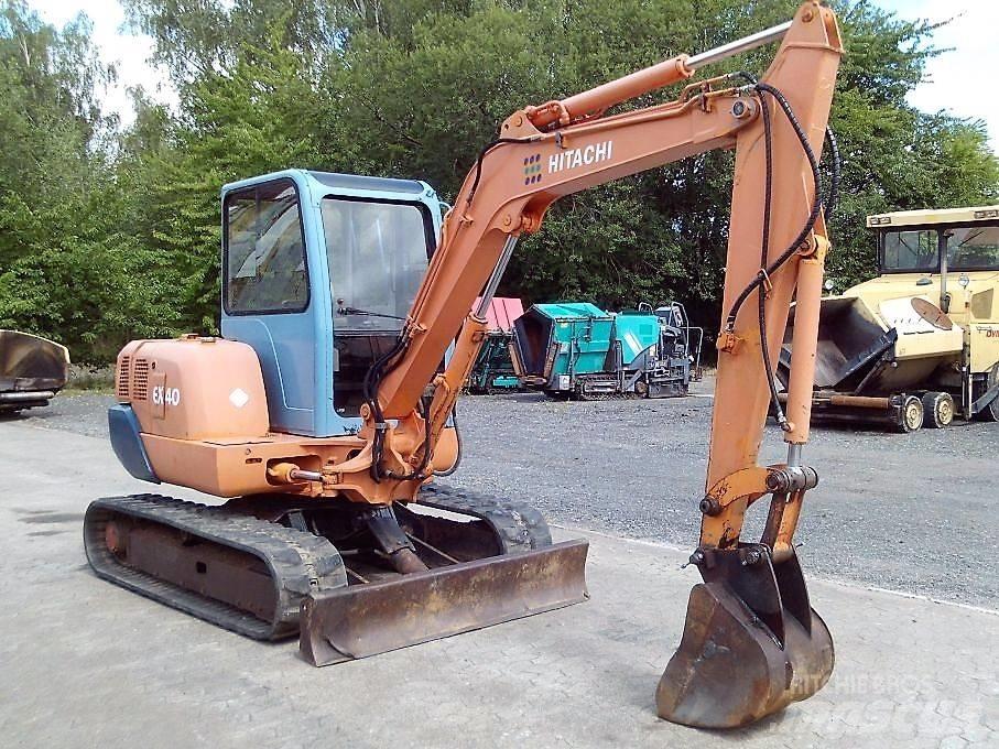 Hitachi EX 40 Miniescavadeiras