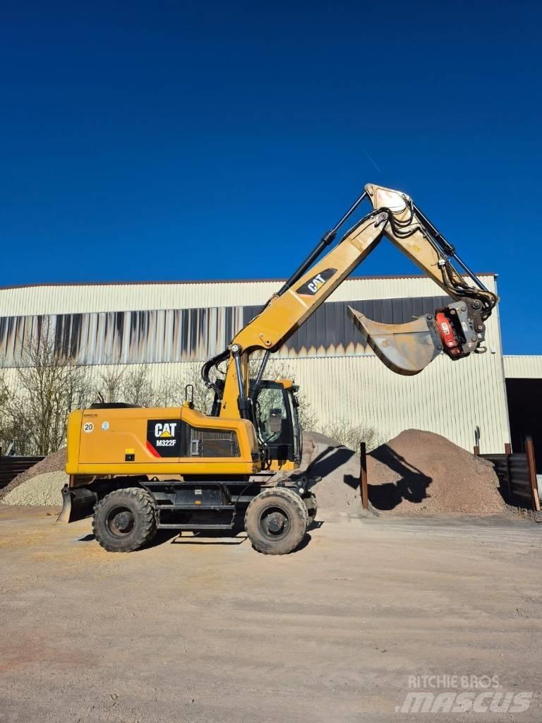 CAT M322F Escavadoras de rodas
