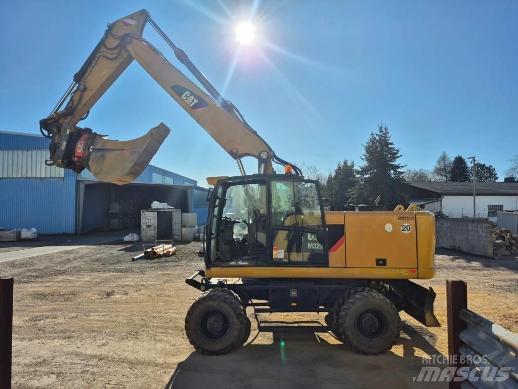 CAT M322F Escavadoras de rodas