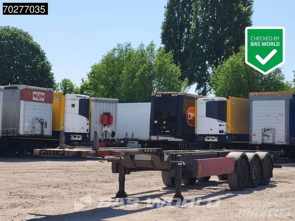 Van Hool 3 axles Semi Reboques Porta Contentores