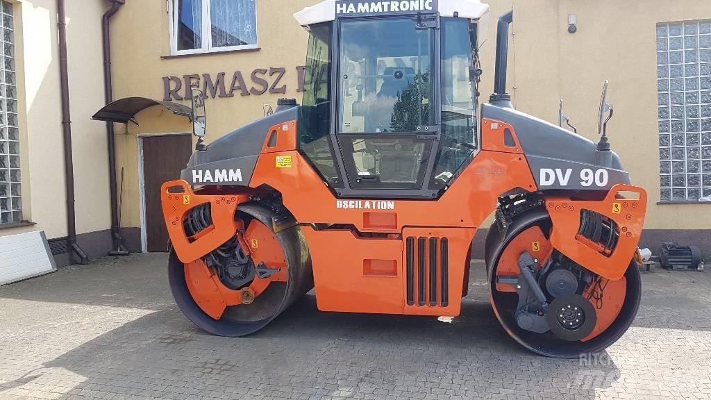 Hamm DV 90 VO Cilindros Compactadores tandem