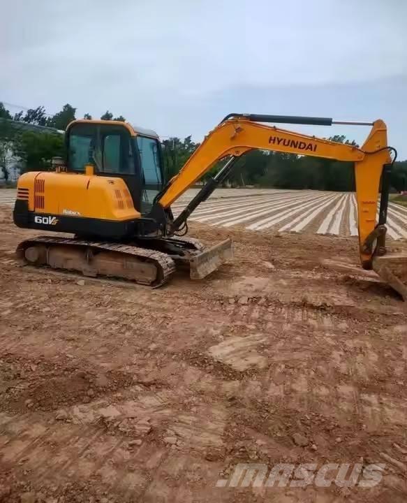 Hyundai 60vs Escavadeiras de esteiras