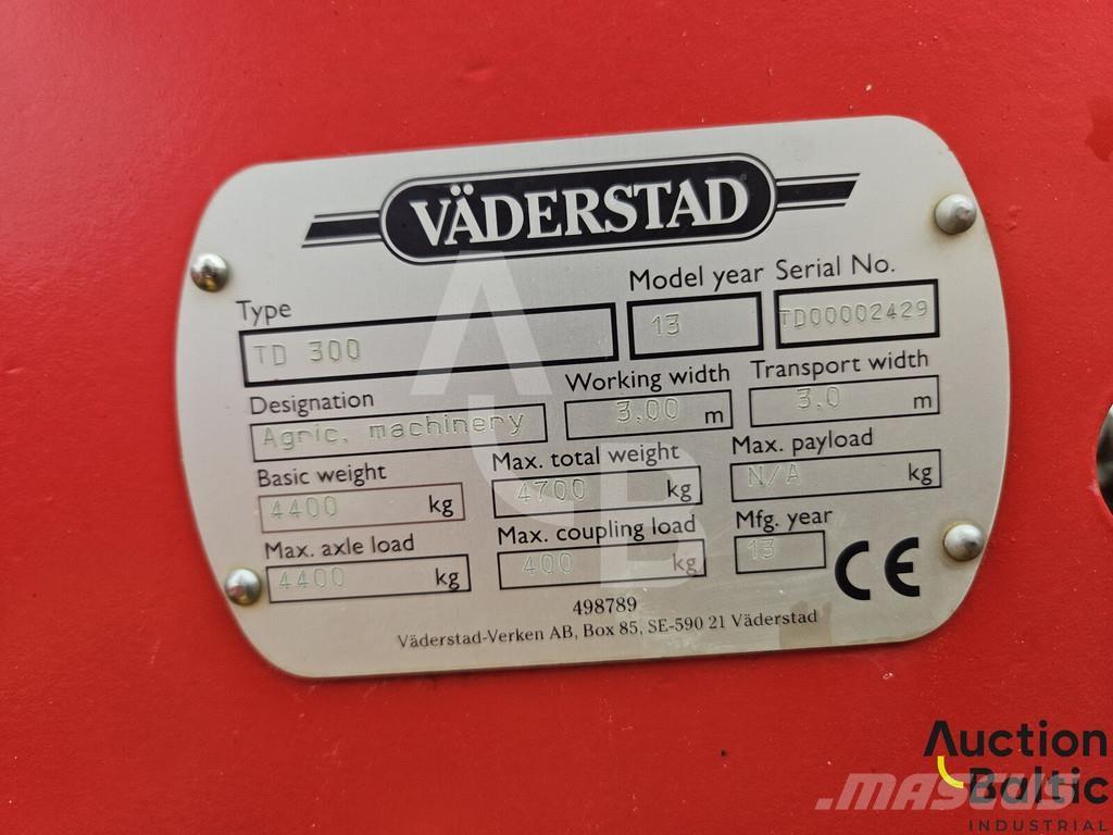Väderstad TD300 Perfuradoras combinadas