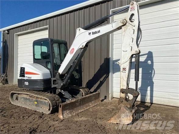 Bobcat E55 Escavadeiras de esteiras