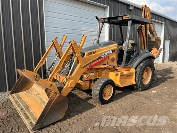 CASE 580M II Retroescavadeiras