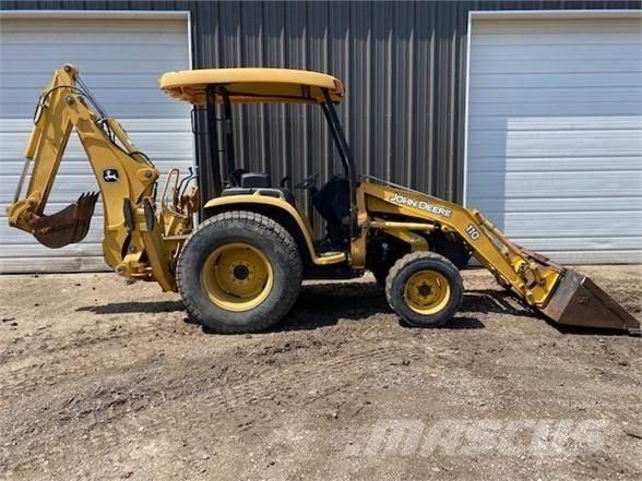 John Deere 110 Retroescavadeiras