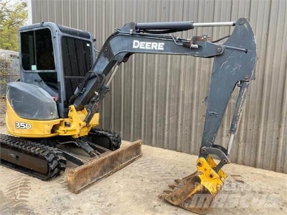 John Deere 35D Miniescavadeiras