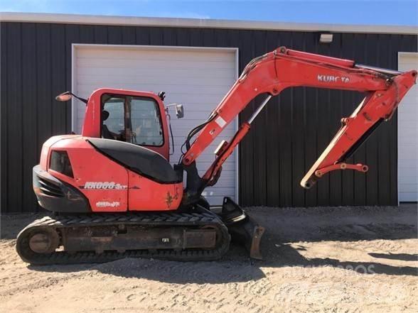 Kubota KX080-4 Escavadeiras de esteiras