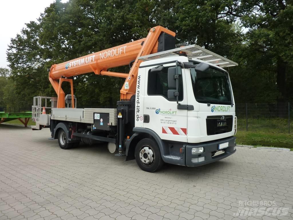 Ruthmann T 330 Plataformas aéreas montadas em camião