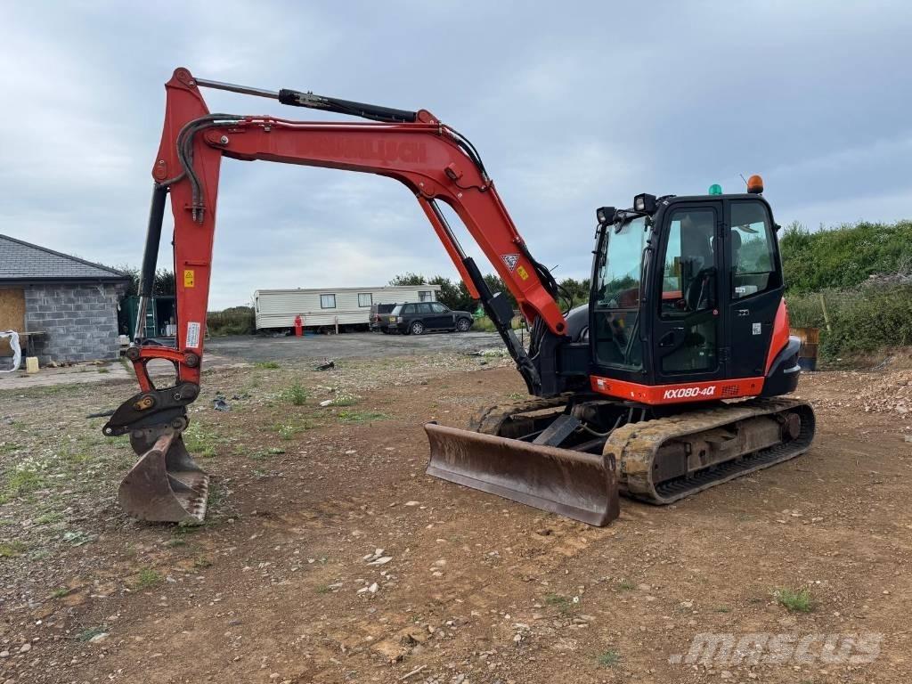 Kubota KX 080-4 Escavadoras Midi 7t - 12t