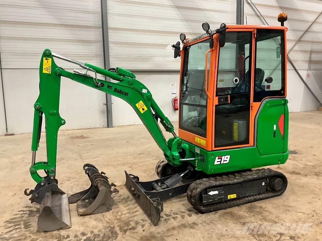 Bobcat E 19 Miniescavadeiras
