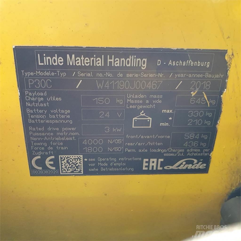 Linde P30C Tractores de reboque