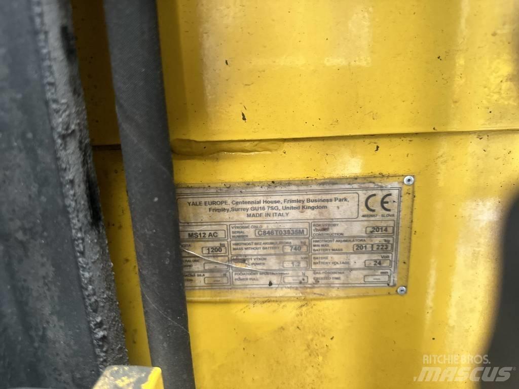 Yale ms12 Empilhador para operador externo