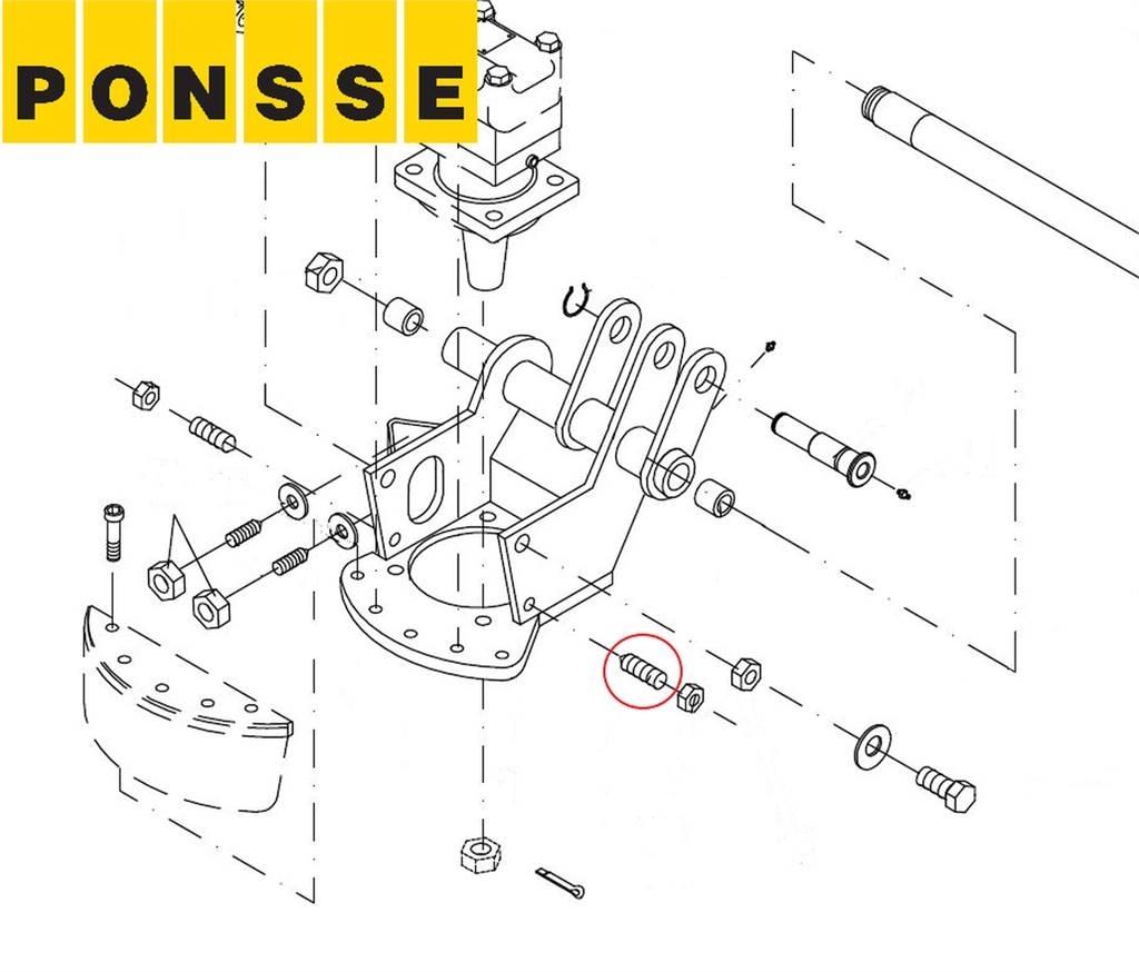 Ponsse 0006853 Gruas carregadoras transportadoras