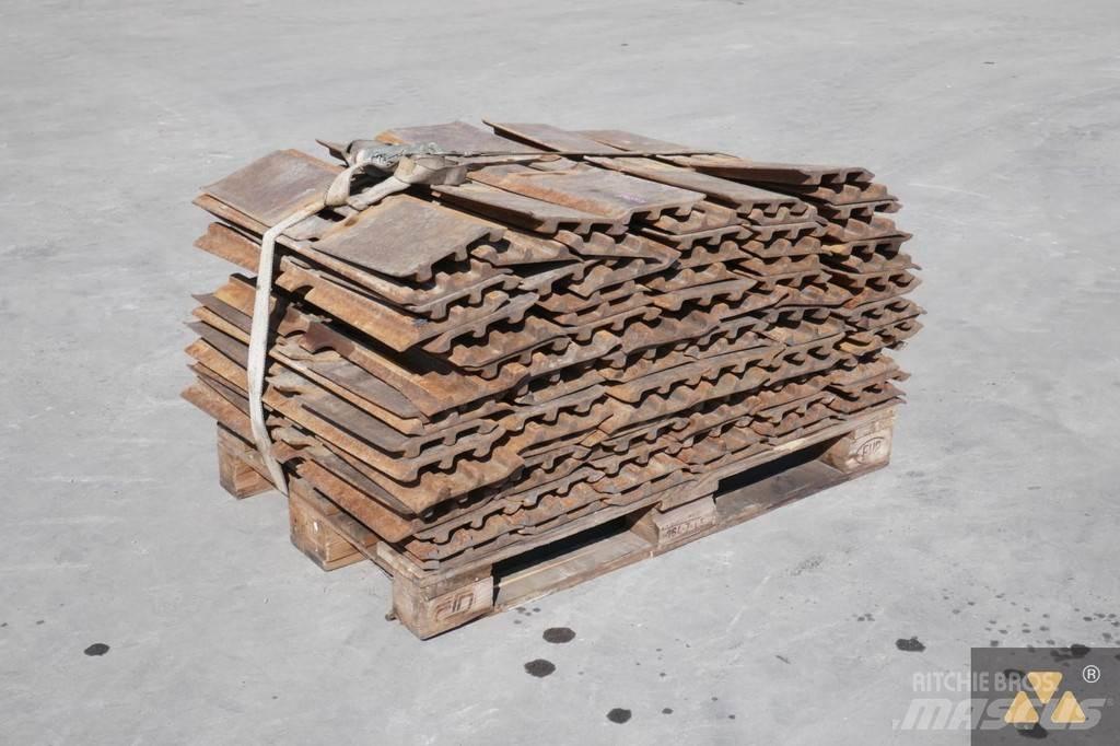 CAT 325 Trackshoes Chassis e suspensões