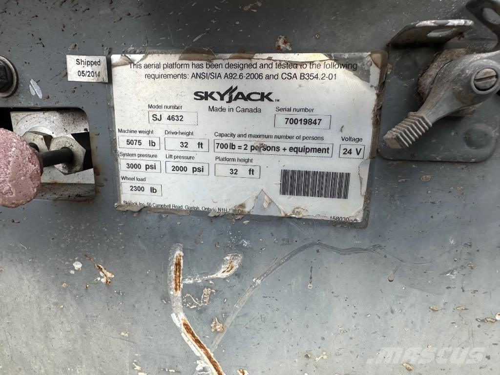 SkyJack SJ 4632 Elevadores de tesoura