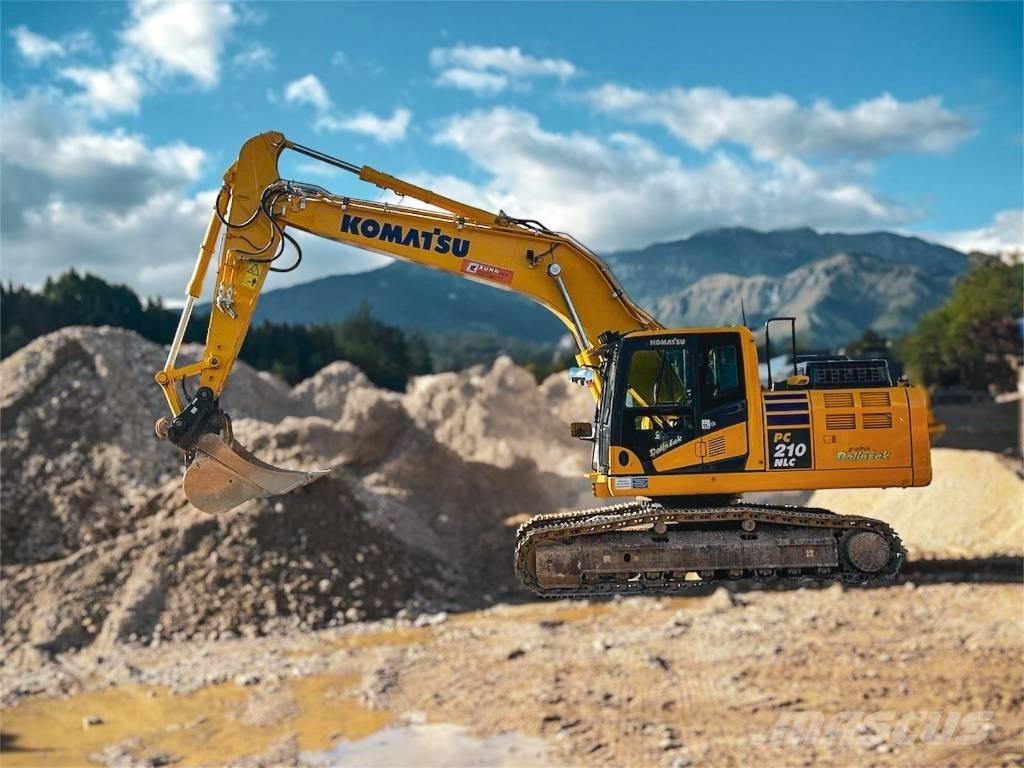 Komatsu PC 210 NLC Escavadeiras de esteiras