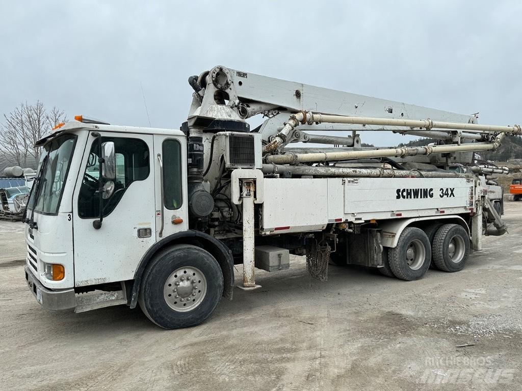 Schwing 34x Bombas de betonagem