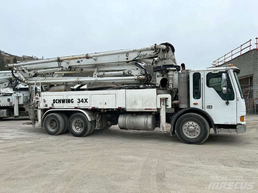 Schwing 34x Bombas de betonagem
