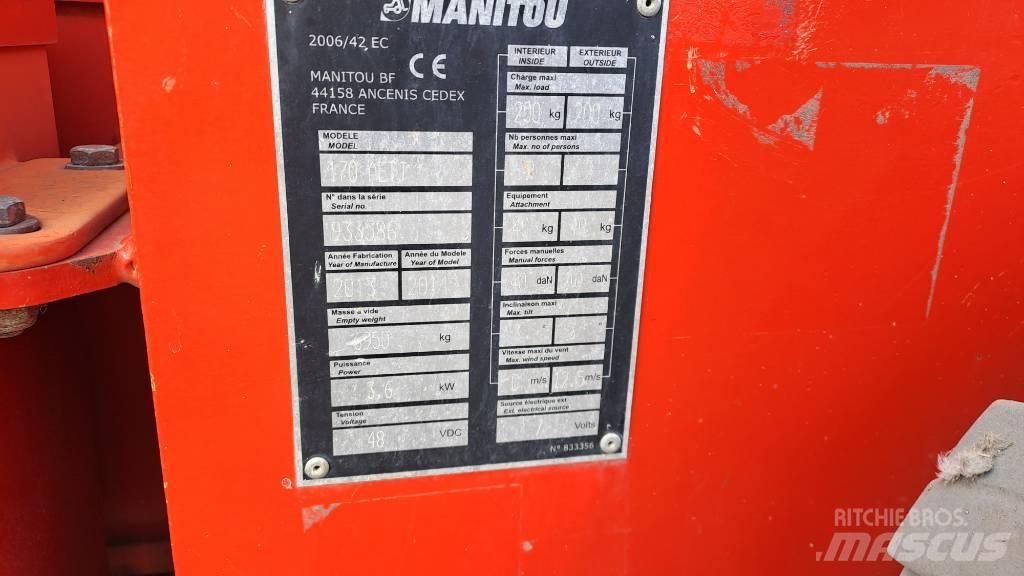 Manitou 170AETJ-L Elevadores braços articulados