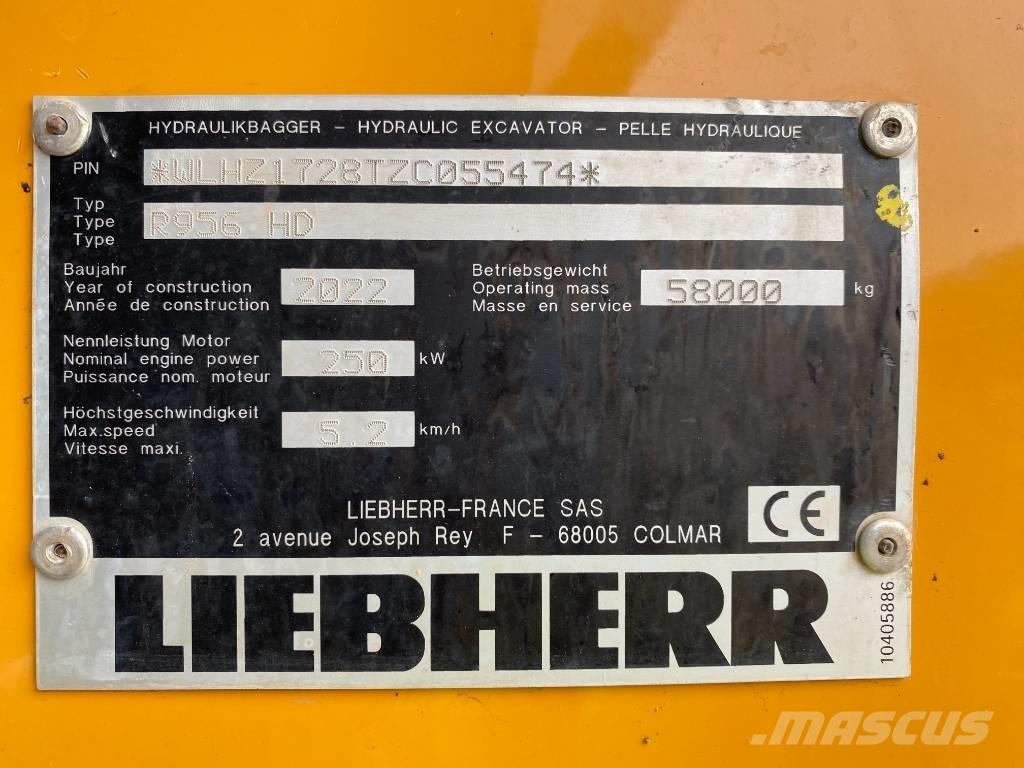 Liebherr R 956 HD Escavadeiras de esteiras