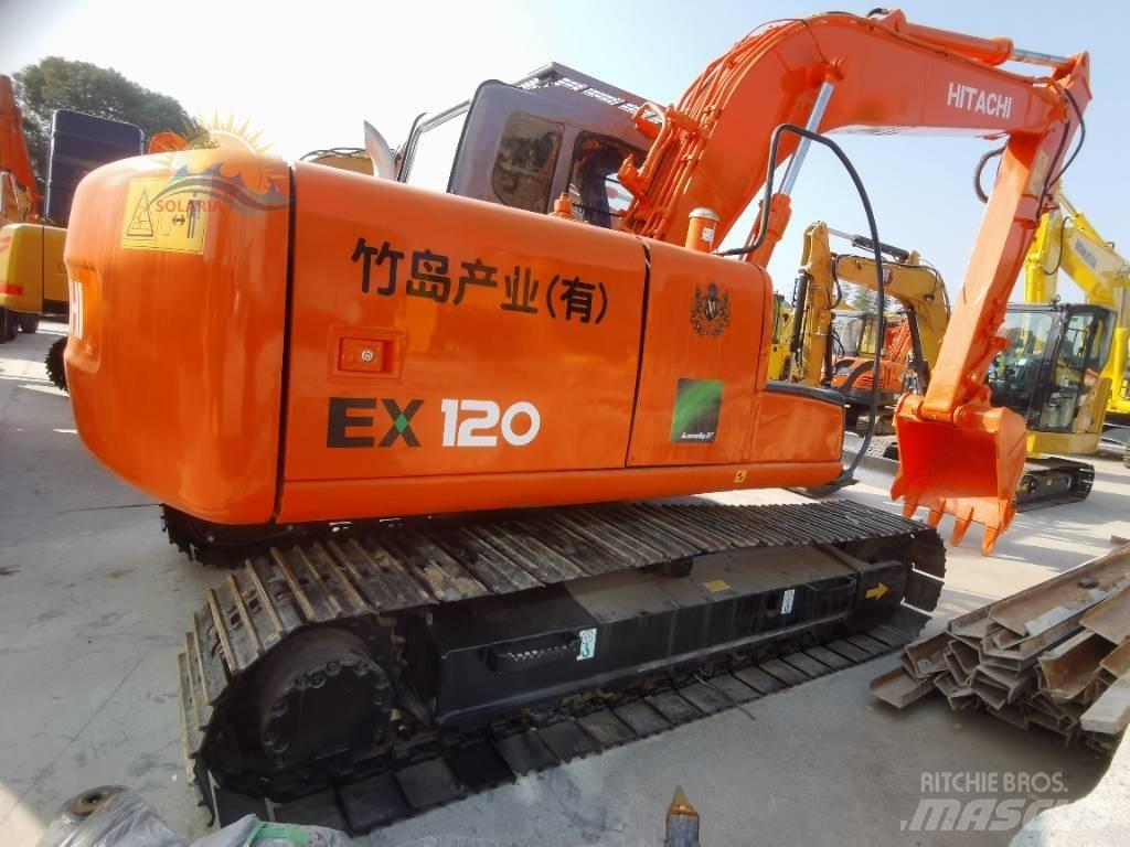 Hitachi EX 120 Escavadeiras de esteiras