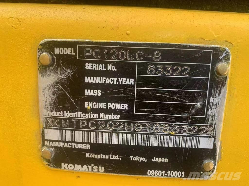 Komatsu PC 120-8 Escavadoras Midi 7t - 12t
