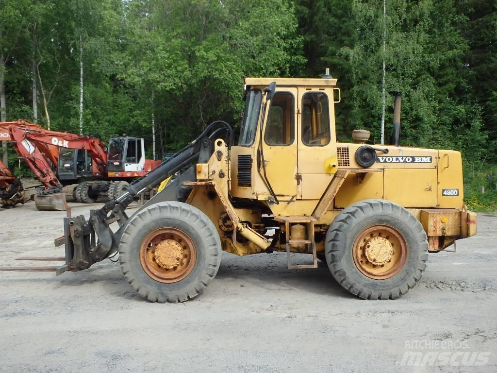 Volvo BM 4300 4x4 Carregadeiras de rodas
