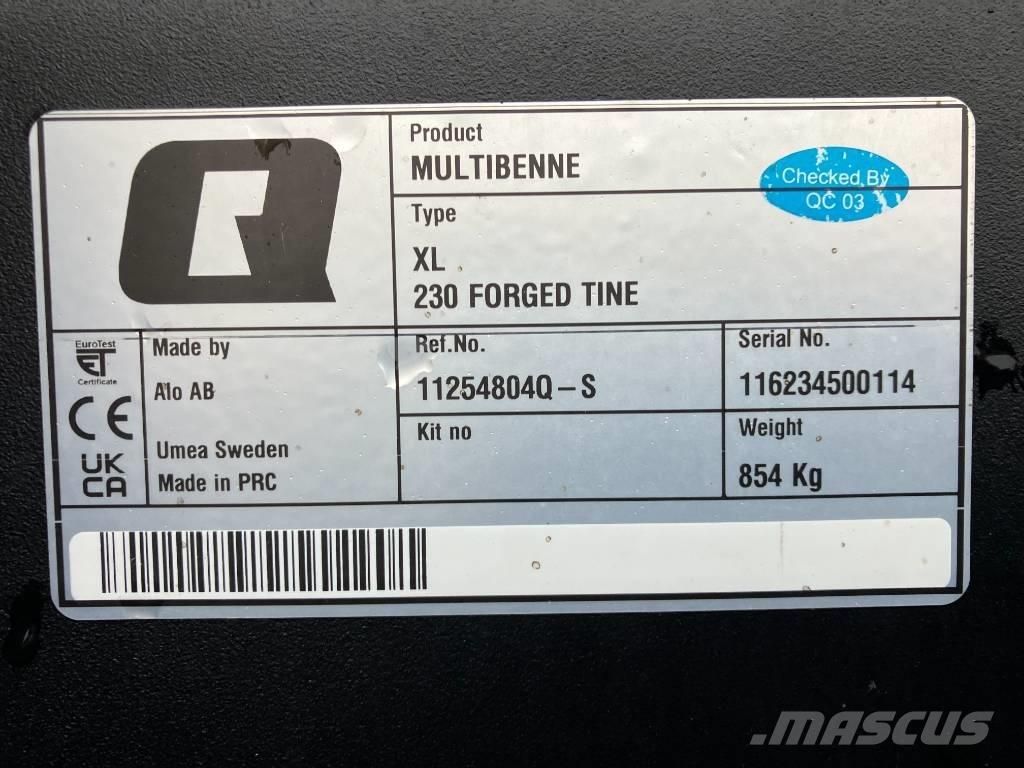 Ålö Multibenne XL Acessórios de carregadora frontal