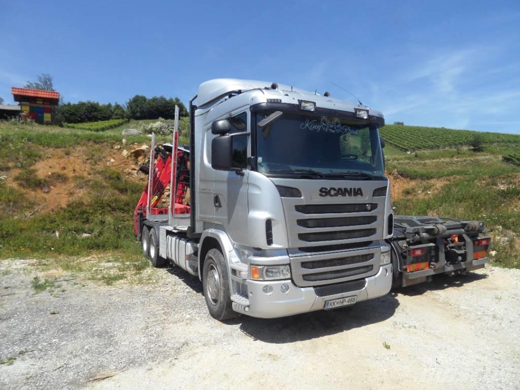 Scania R480 Caminhões de transporte de troncos