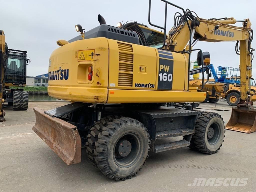 Komatsu PW160-8 Escavadoras de rodas
