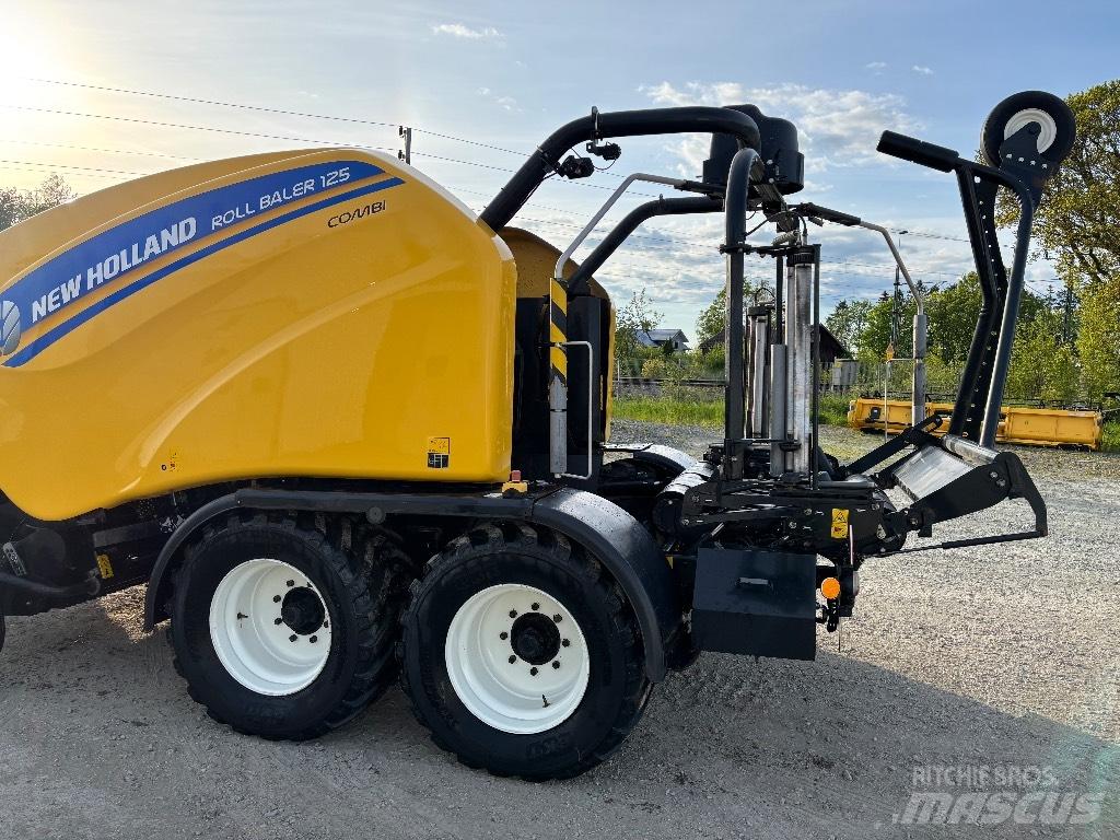 New Holland RB 125 Enfardadeira de rolos