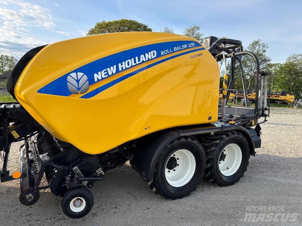 New Holland RB 125 Enfardadeira de rolos
