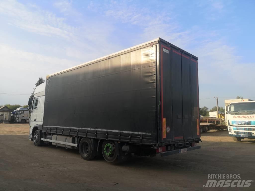 DAF XF 480 6x2 Jumbo Camiões caixa cortinas laterais