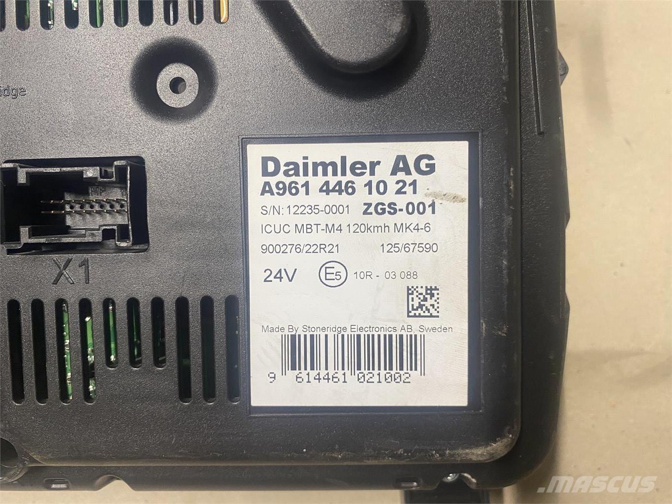 Mercedes-Benz Actros Electrónica