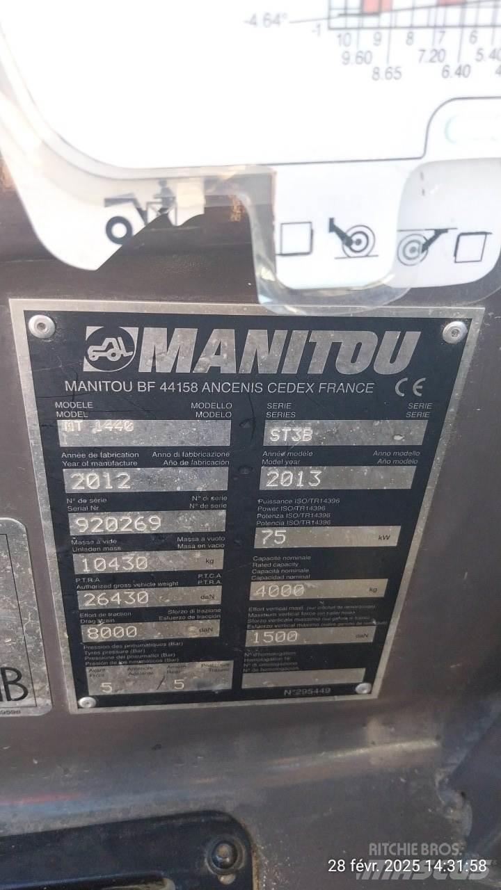 Manitou MT1440 Manipulador telescópico