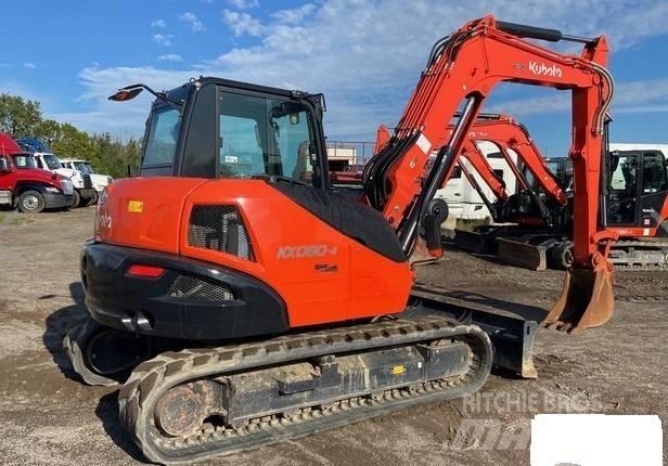 Kubota KX080-4S2 Escavadeiras de esteiras