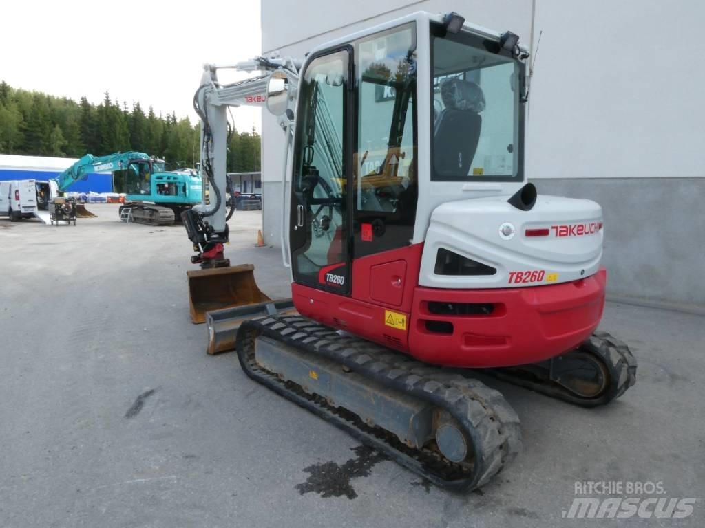 Takeuchi TB260 Miniescavadeiras
