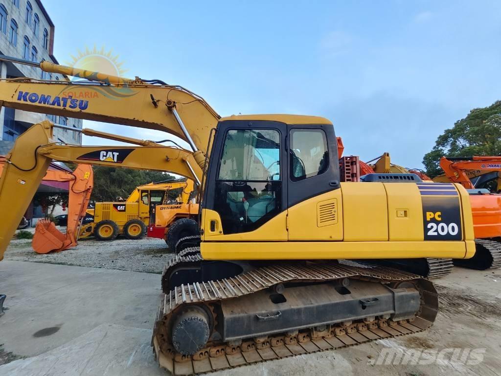 Komatsu PC 200-7 Escavadeiras de esteiras