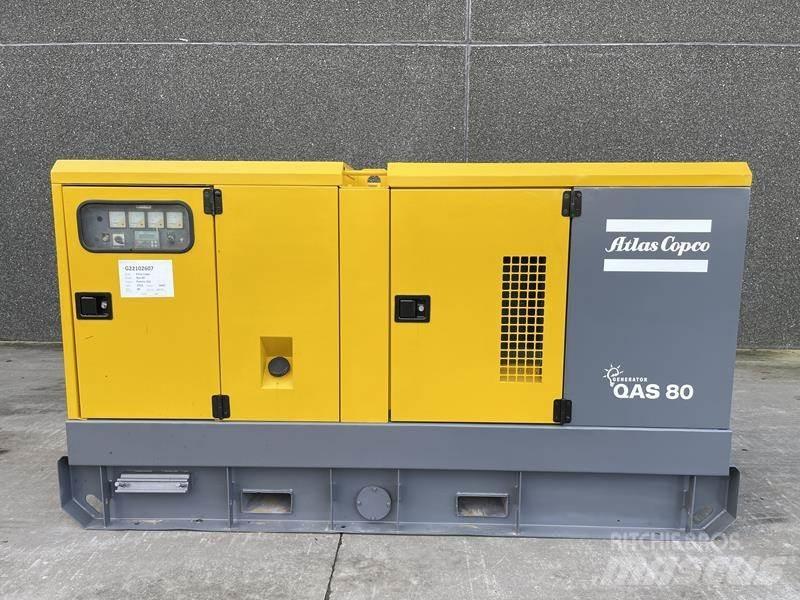 Atlas Copco QAS 80 Geradores Diesel