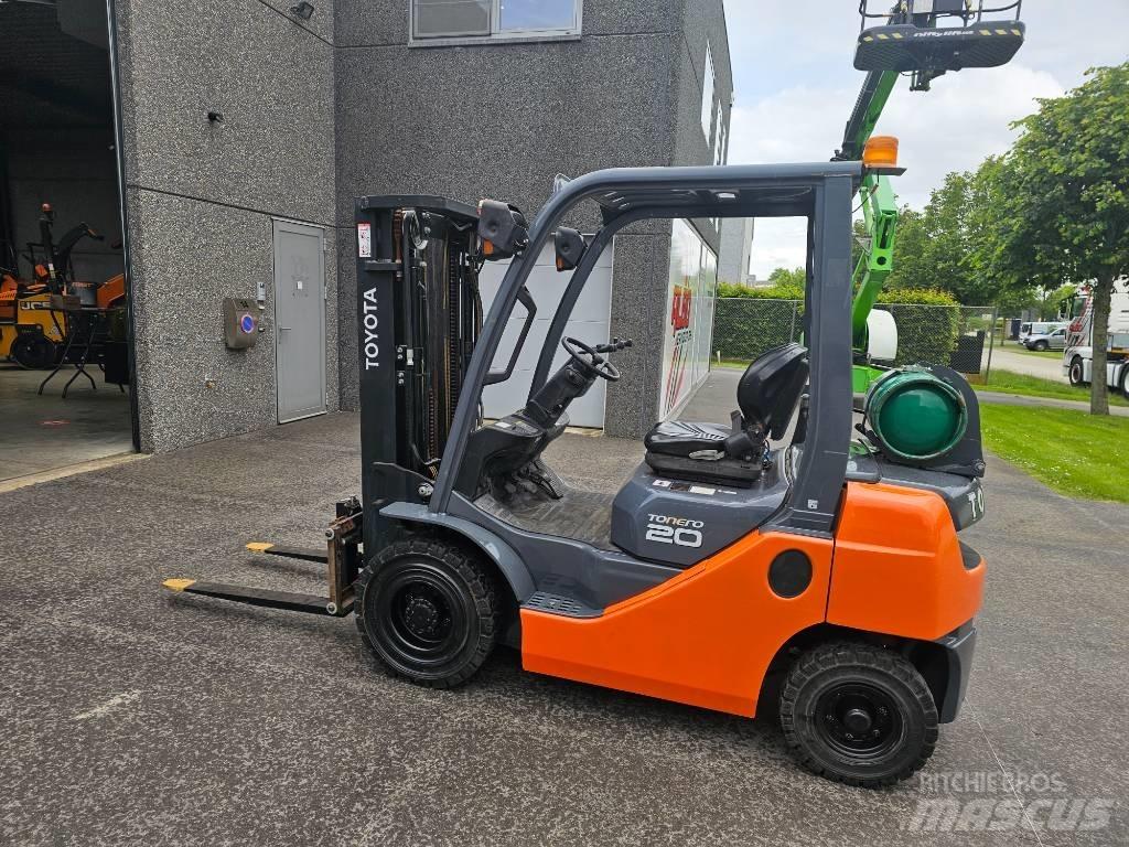 Toyota 02-8 FG F 20 Empilhadores a gás