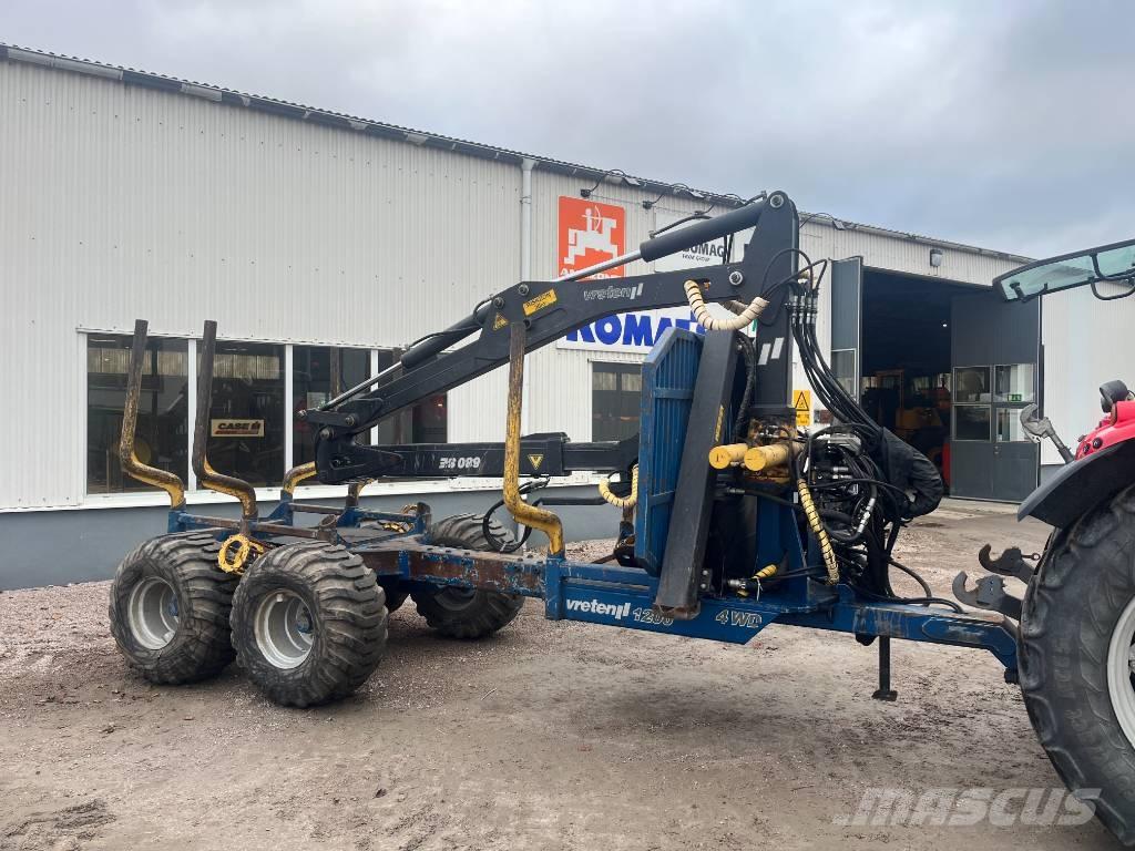 Vreten 1200 4wd Reboques Florestais