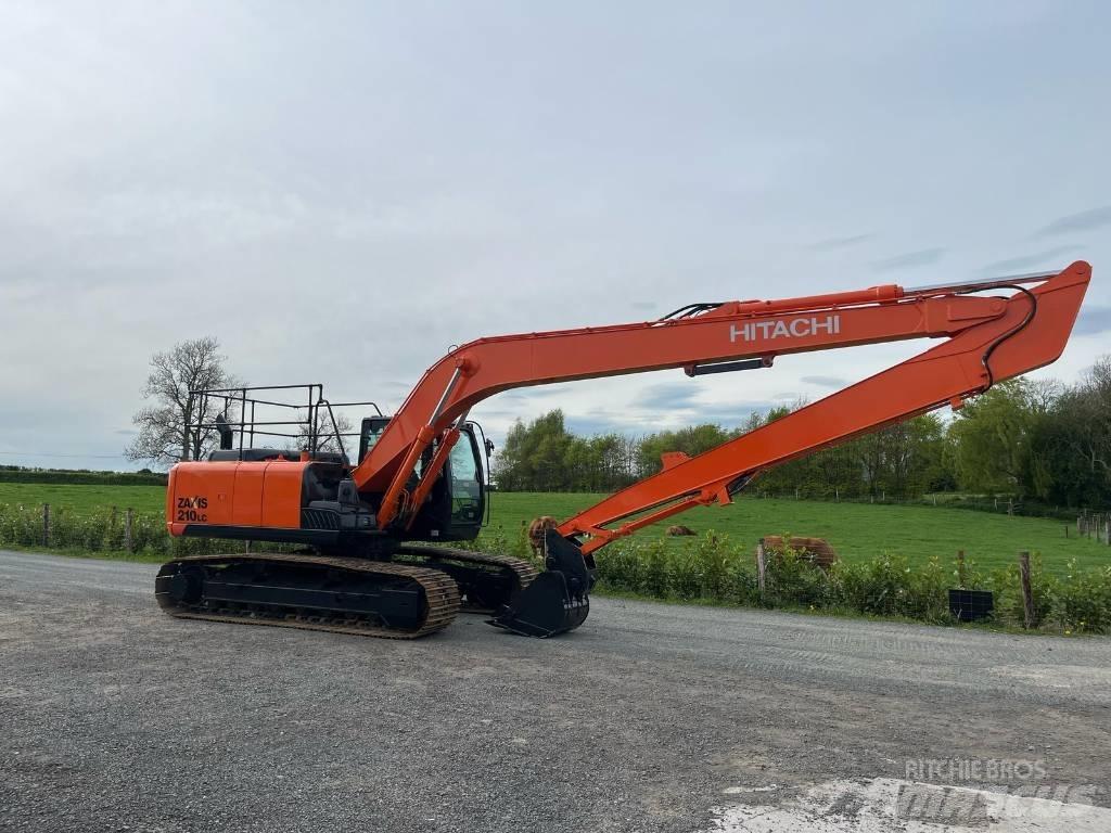 Hitachi Zaxis 210 LC Escavadoras de longo alcance