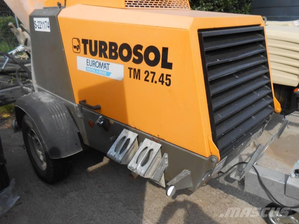 Turbosol TM27.45DCB Bombas de Betonilha