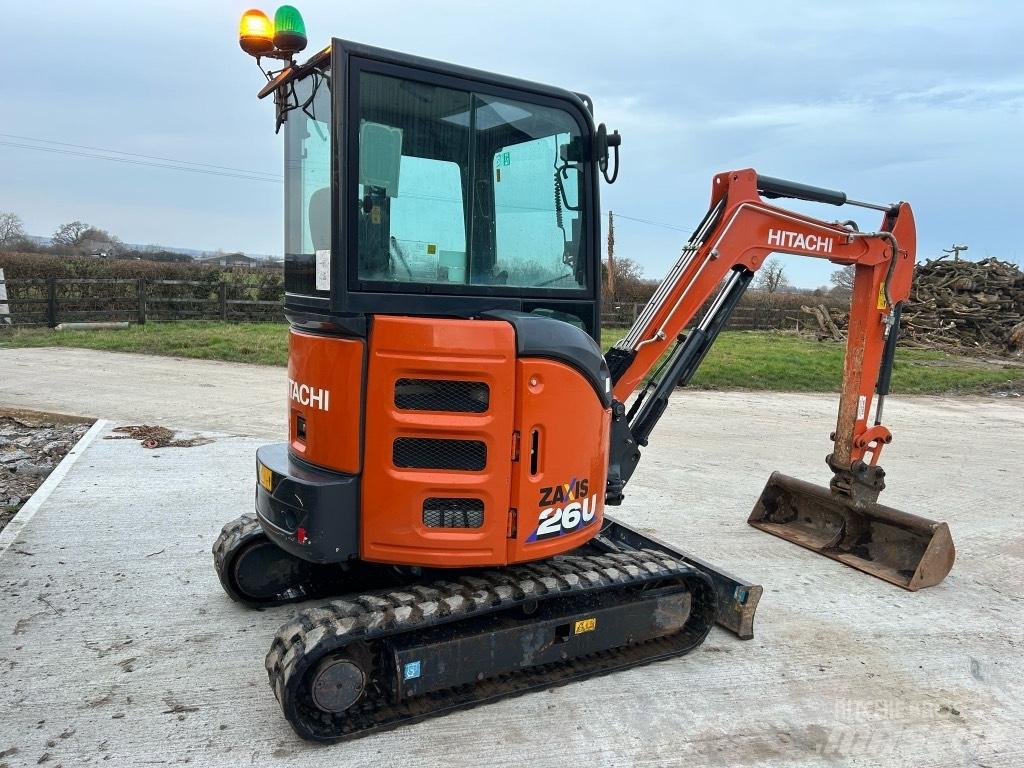 Hitachi ZX 26 U-6 Miniescavadeiras