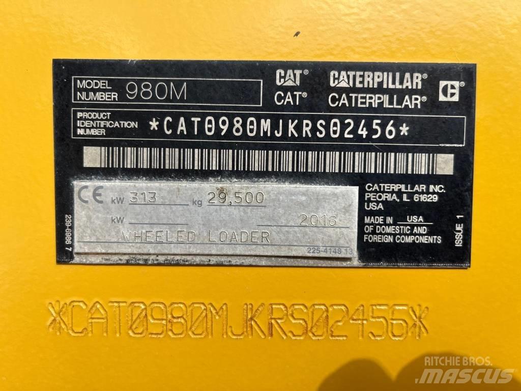 CAT 980M Carregadeiras de rodas