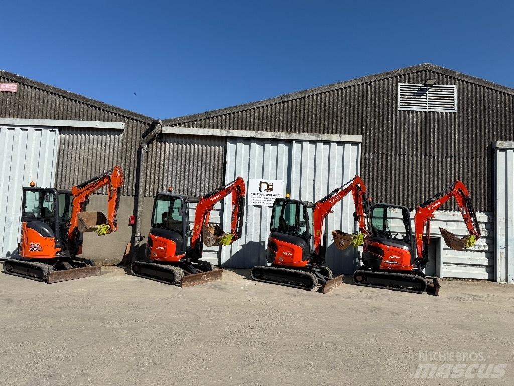 Kubota U 27 Miniescavadeiras